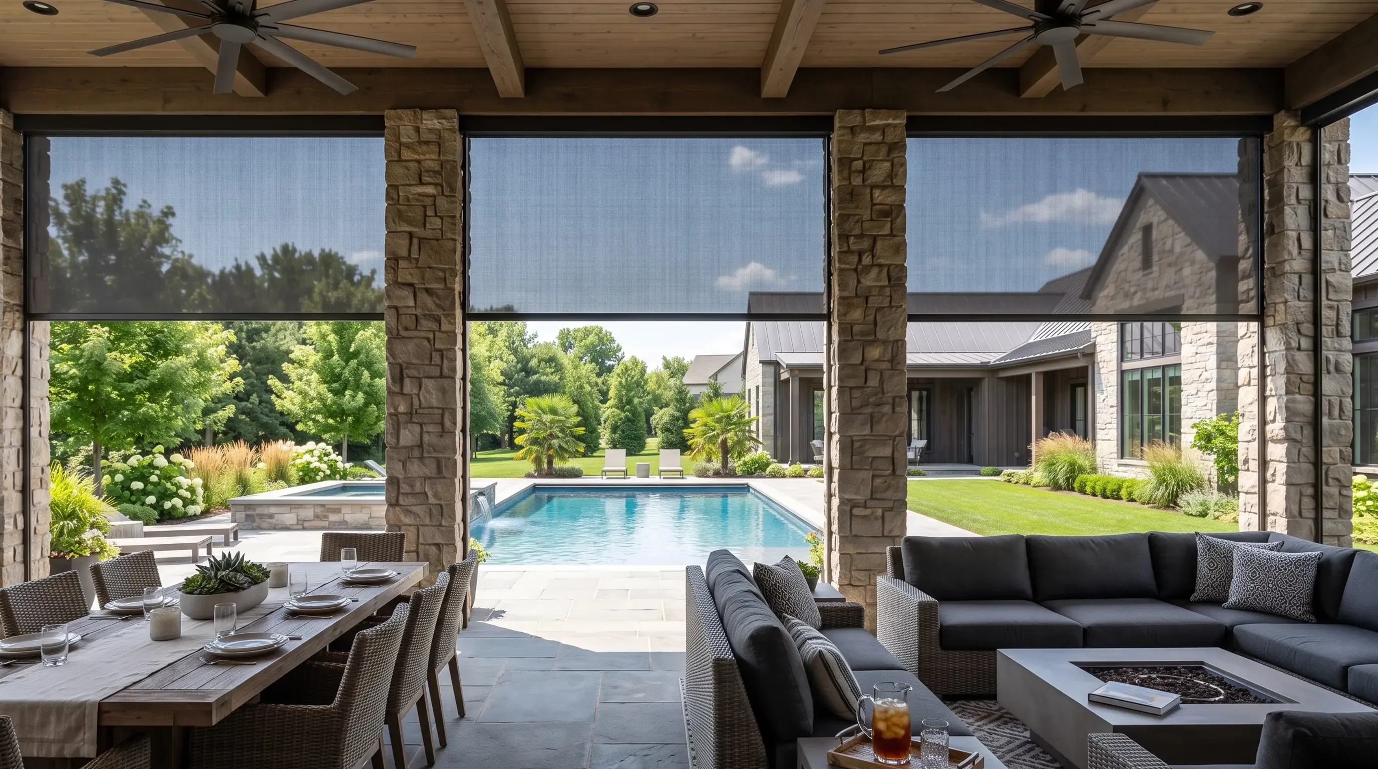 Motorized Patio Retreat